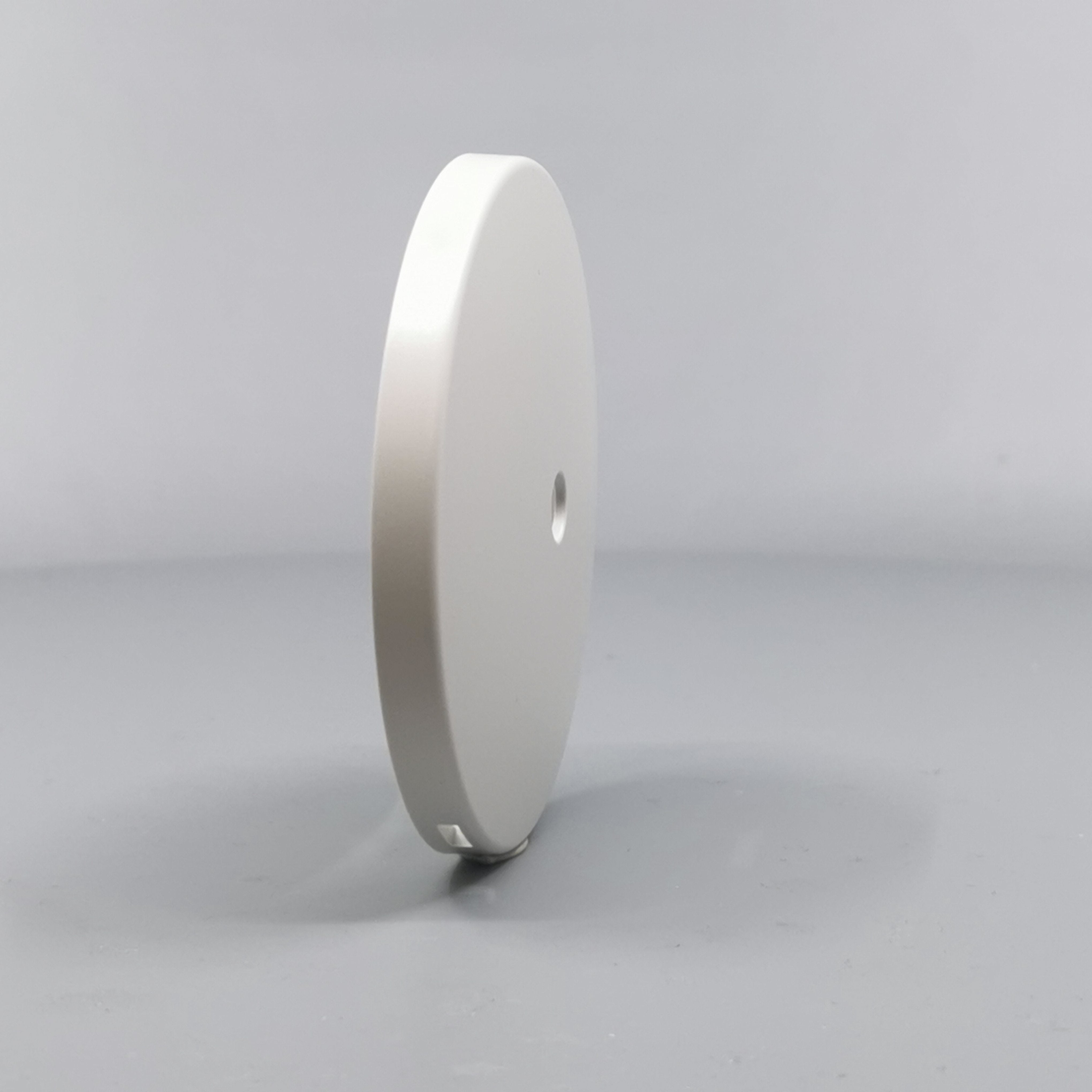 Afdækning for Ø80 og Ø83mm. Lampeudtag Lysegrå