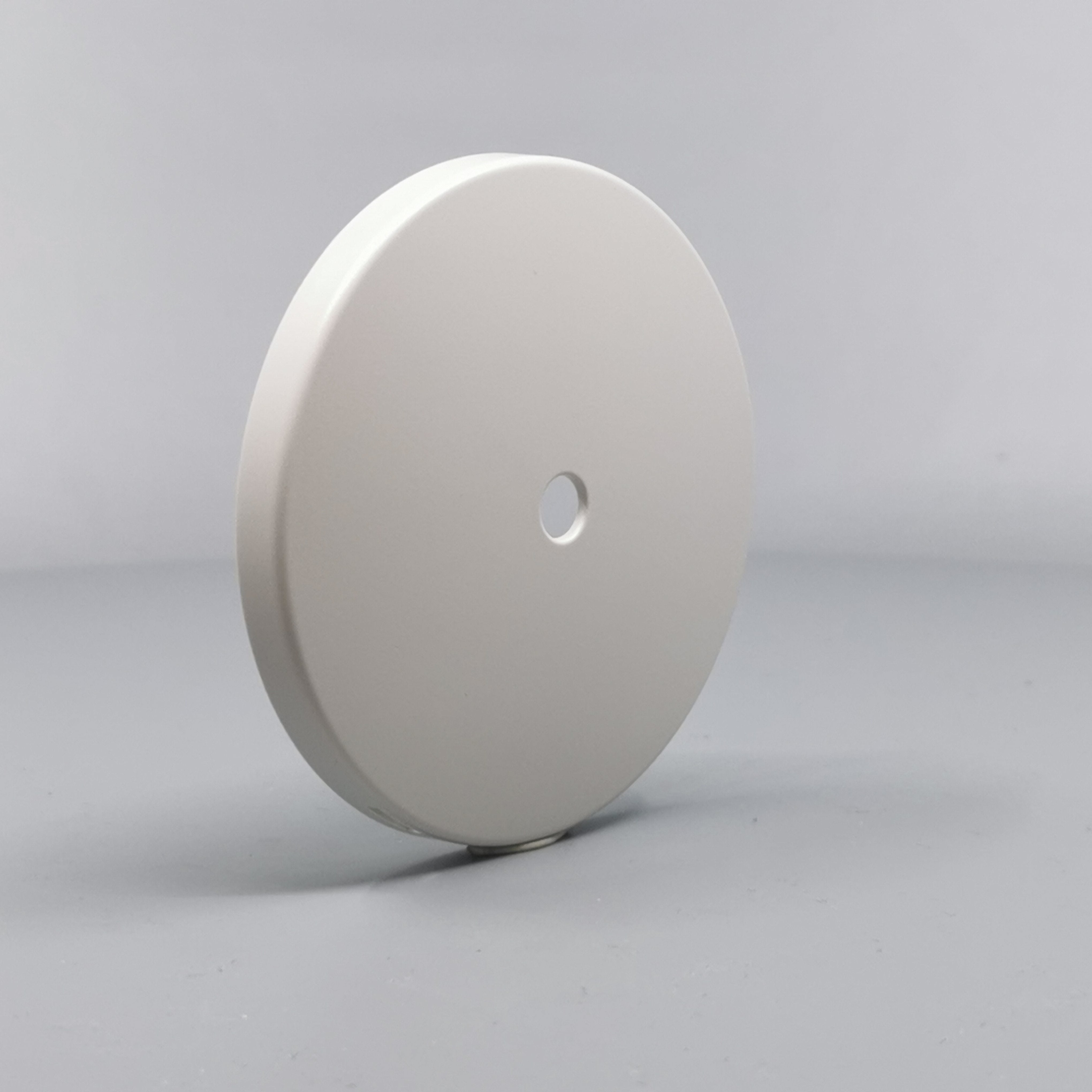 Afdækning for Ø80 og Ø83mm. Lampeudtag Lysegrå