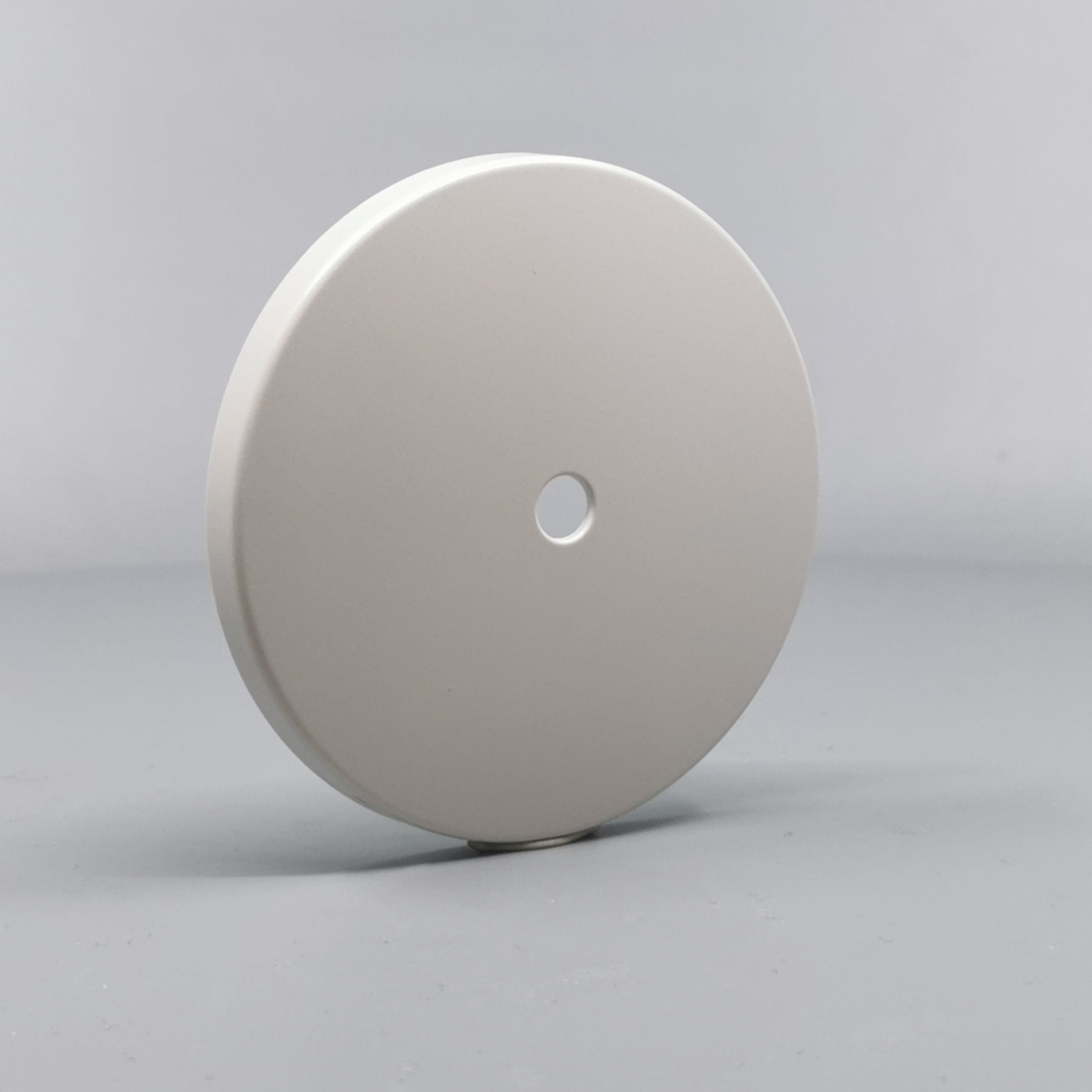 Afdækning for Ø80 og Ø83mm. Lampeudtag Lysegrå