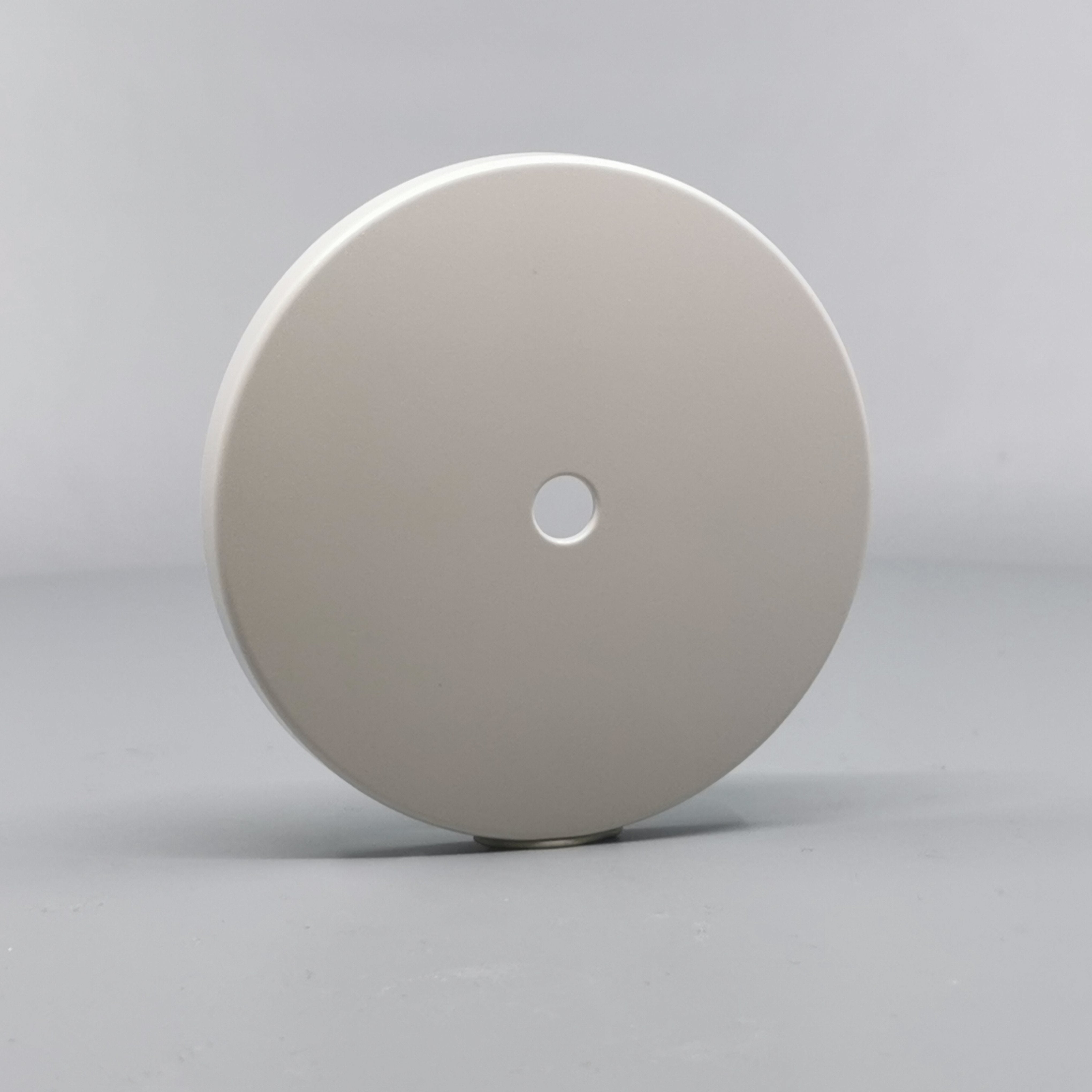 Afdækning for Ø80 og Ø83mm. Lampeudtag Lysegrå