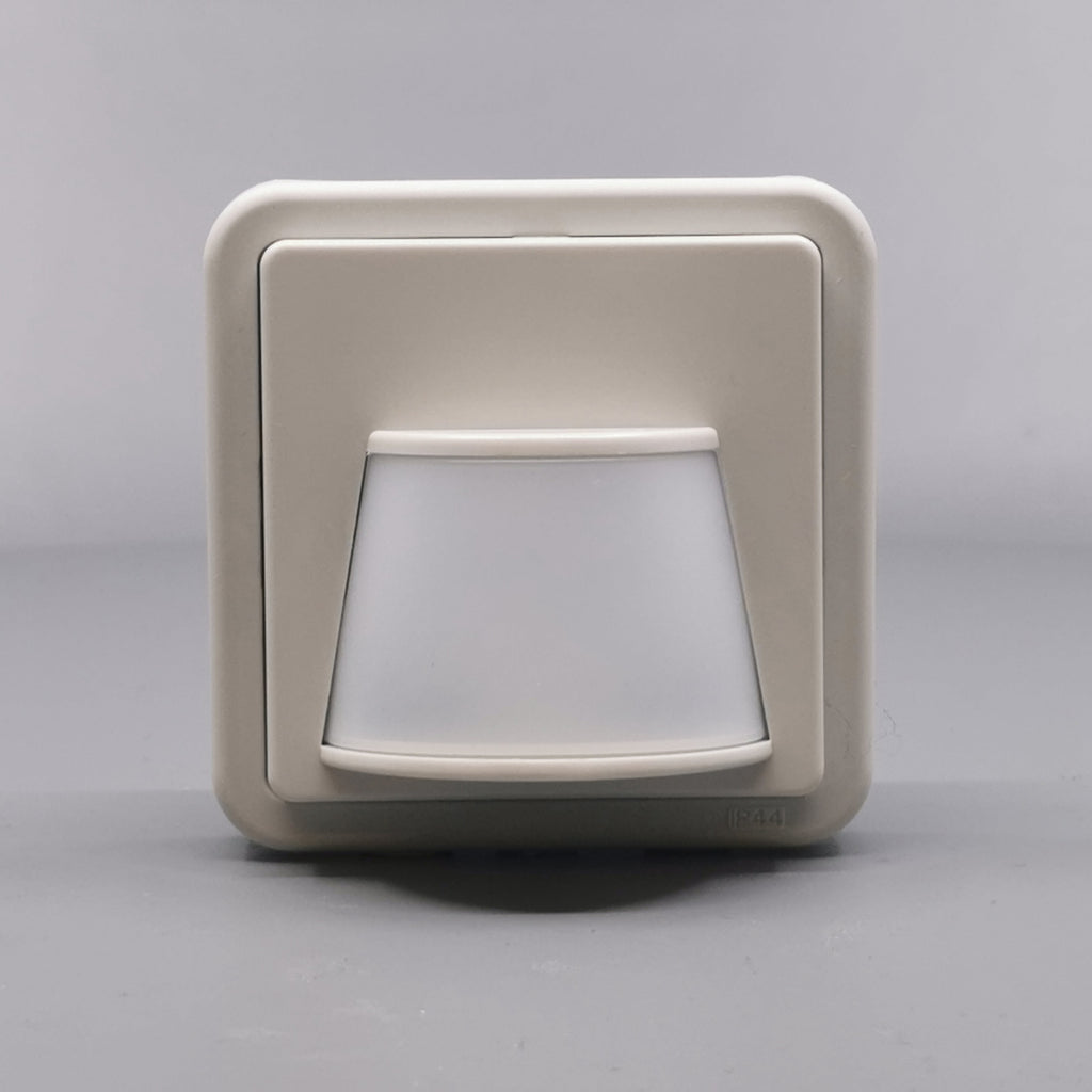 LK Opus 74 Fuga PIR adaptor dæksel 1m - lysegrå