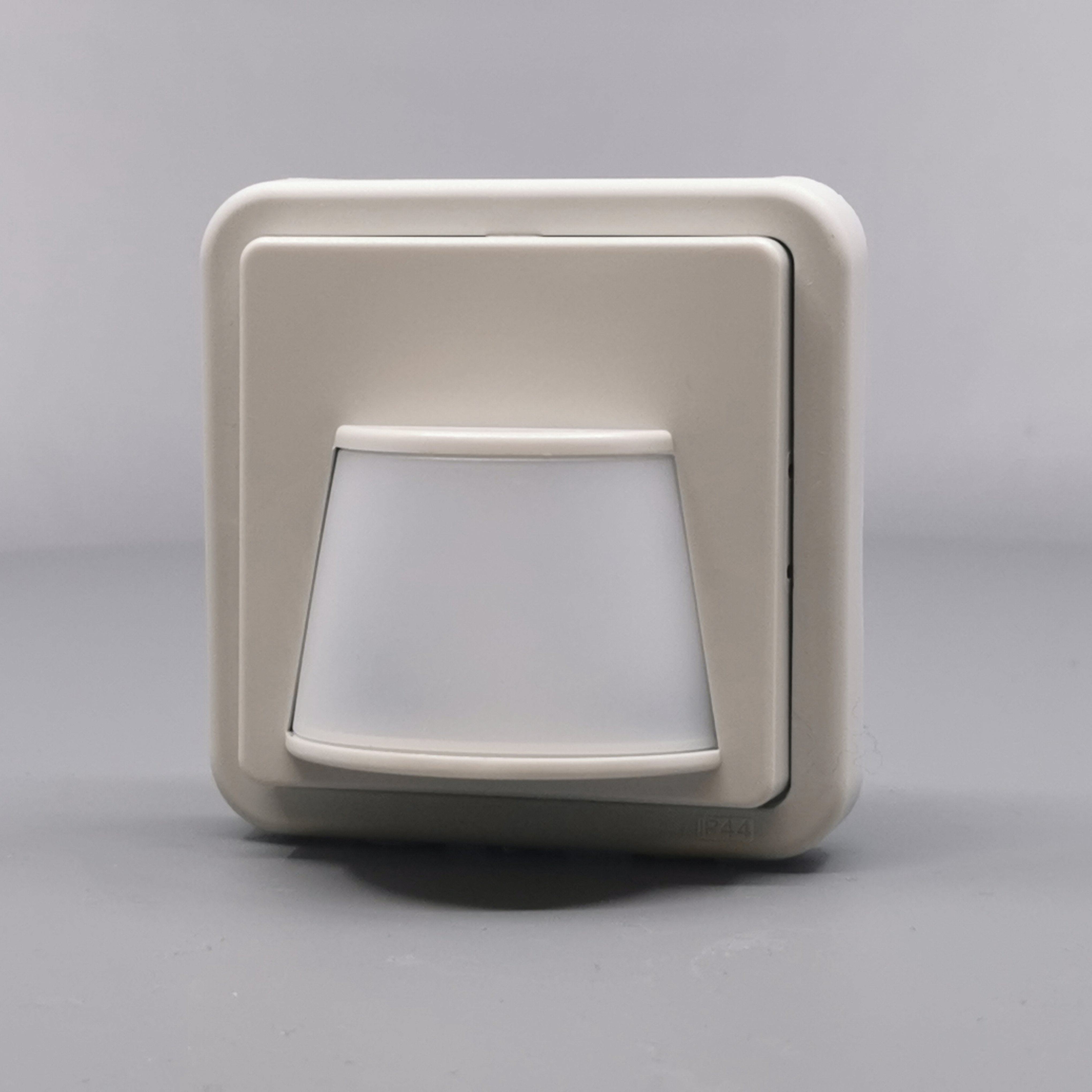 LK Opus 74 Fuga PIR adaptor dæksel 1m - lysegrå