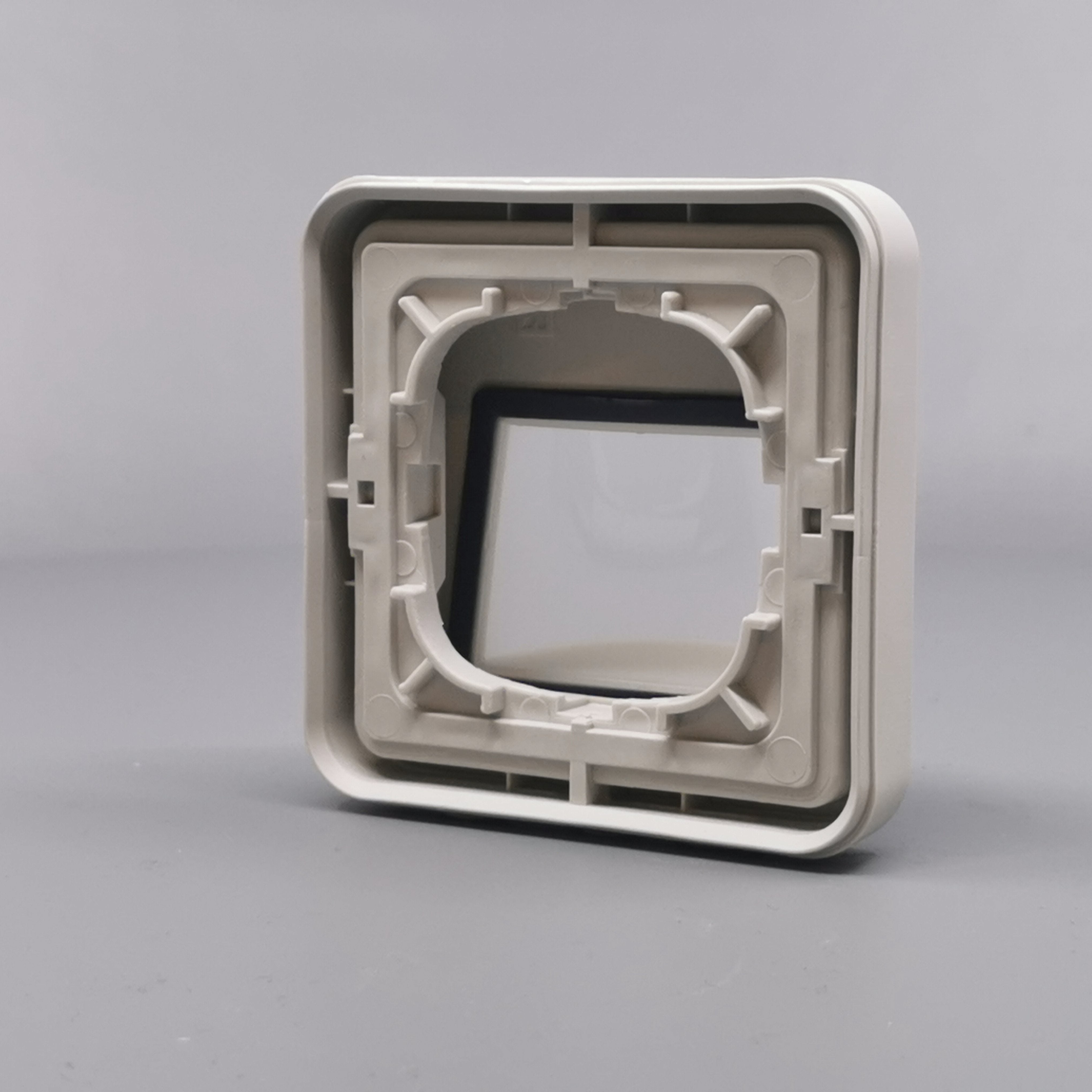 LK Opus 74 Fuga PIR adaptor dæksel 1m - lysegrå