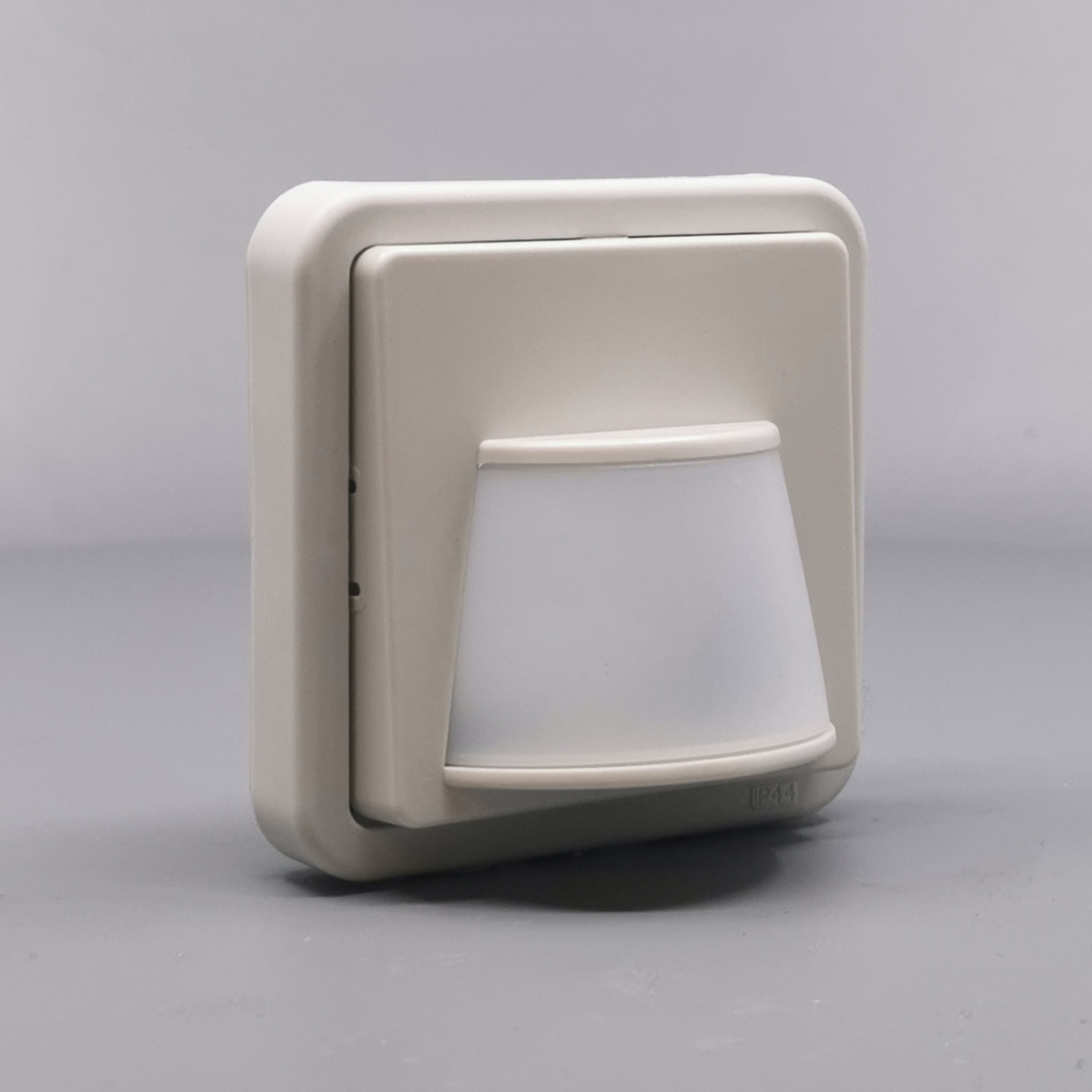 LK Opus 74 Fuga PIR adaptor dæksel 1m - lysegrå