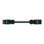 Mellemkabel 4m 3G1,5 hffr hun-han sort