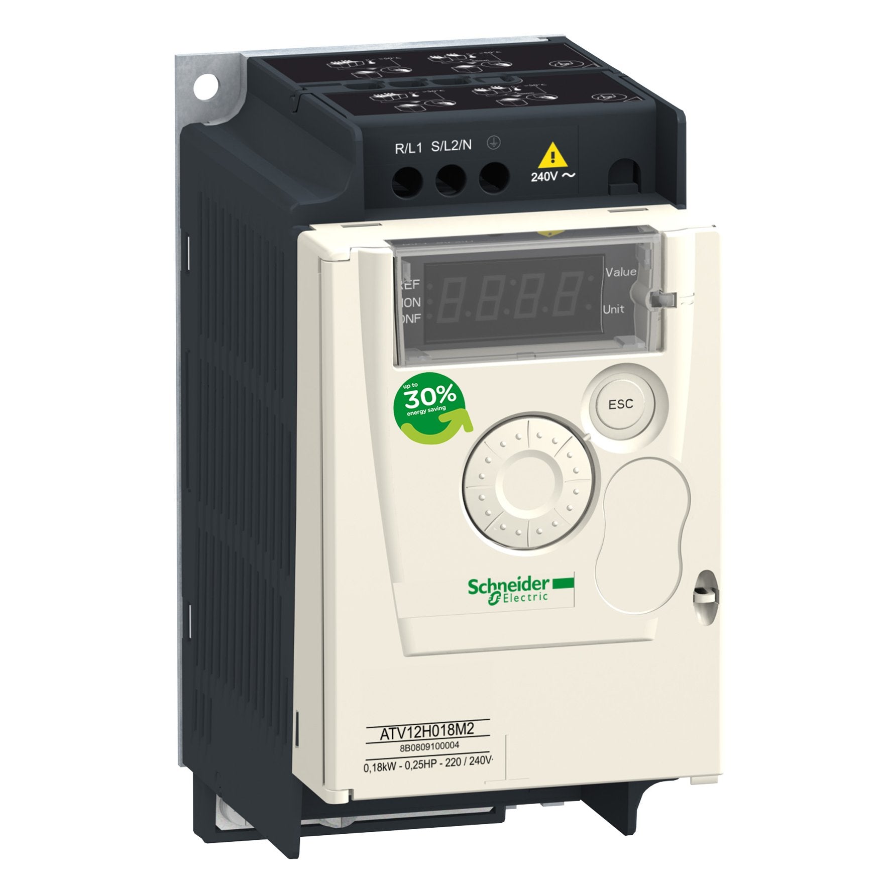 FREKVENSOMFORMER 0,37KW, 240V