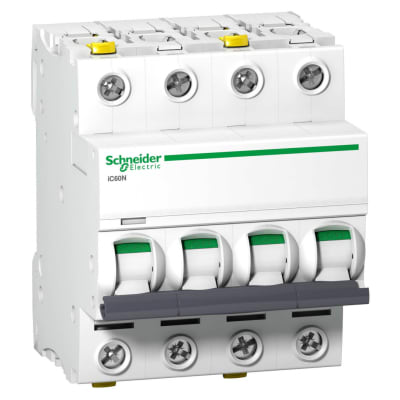Automatsikring iC60N D 4P 16A 6KA