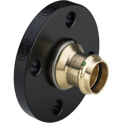 88,9 mm (DN80) Sanpress flangeovergang