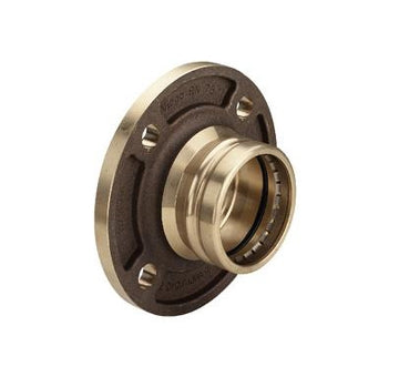 108,0 mm (DN100) Sanpress flangeovergang