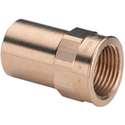 15 mm x 1/2" Indstiksmuffe Sanpress