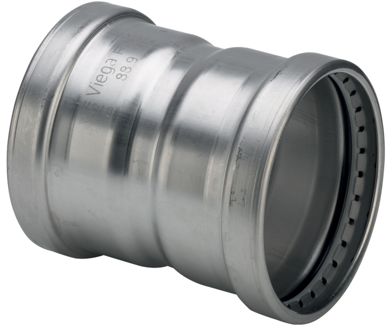 76,1 mm Sanpress Inox muffe
