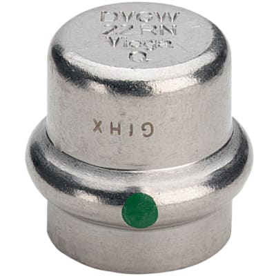 18 mm Sanpress Inox slutmuffe