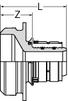 3" x 110 mm MLC Presadapter Uponor RS