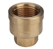 1"x 3/4" Form. muffe Rødgods Silicium Bronze