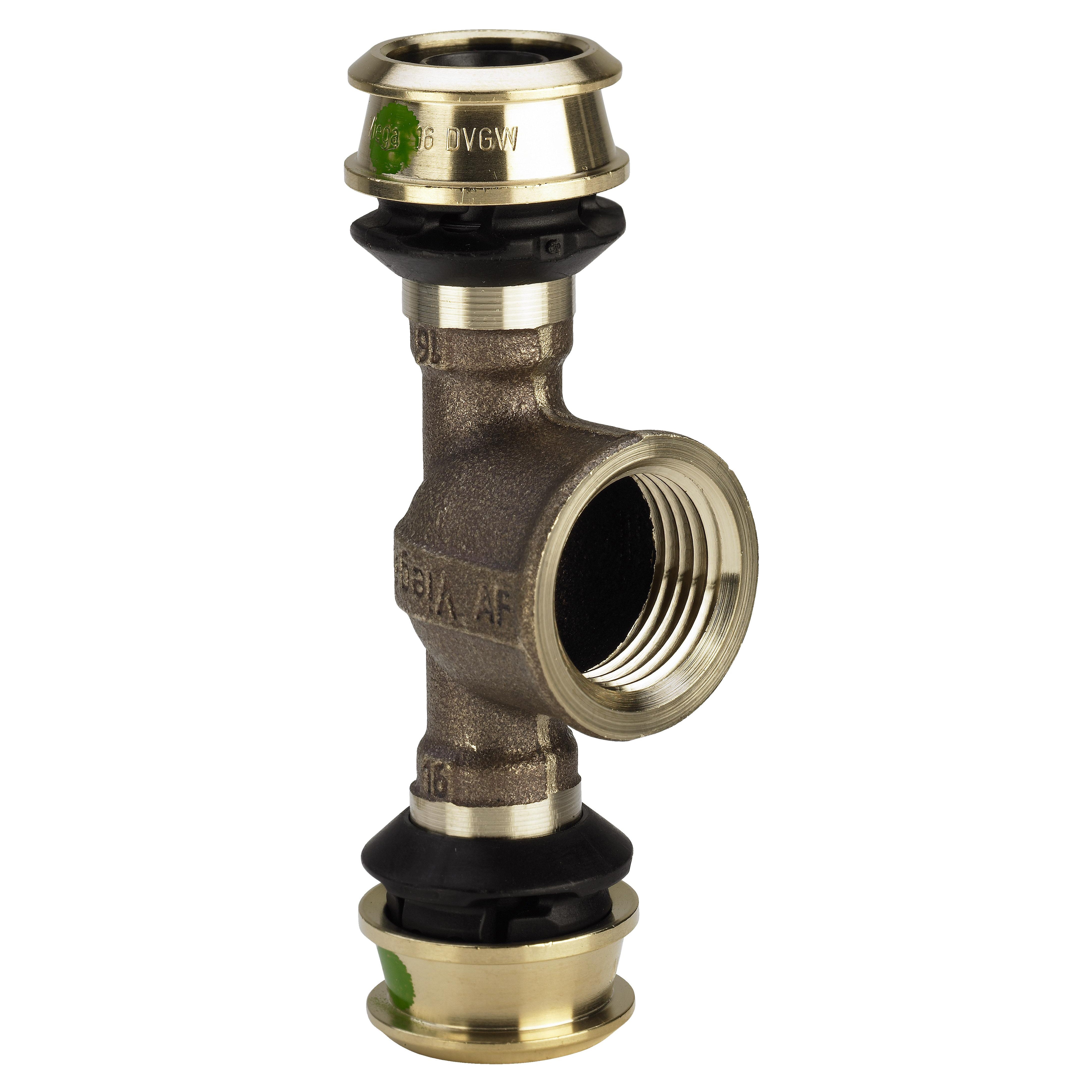 25 mm x 1/2" x 25 mm Tee med SC Raxofix