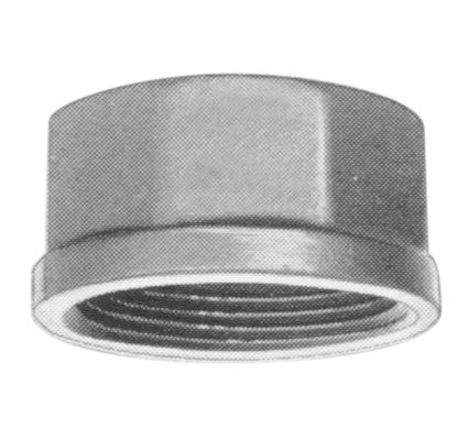 1/4" Galvaniseret slutmuffe