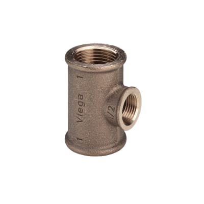 1" Tee Rødgods Silicium Bronze