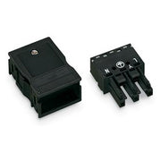 HUNSTIK 3-POL M.KAPPE 2 LED. SO