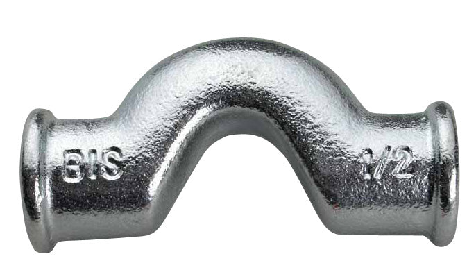 1/2" Galvaniseret overbøjning