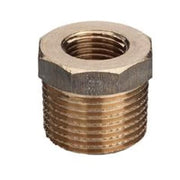 3/4" x 1/2" nippelmuffe, rødgods Silicium Bronze