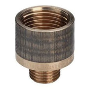 3/4" x 1/2" Spidsmuffe Rødgods Silicium Bronze