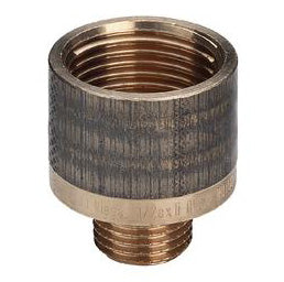3/4" x 1/2" Spidsmuffe Rødgods Silicium Bronze