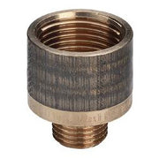 1/2X3/8" Spidsmuffe Rødgods Silicium Bronze
