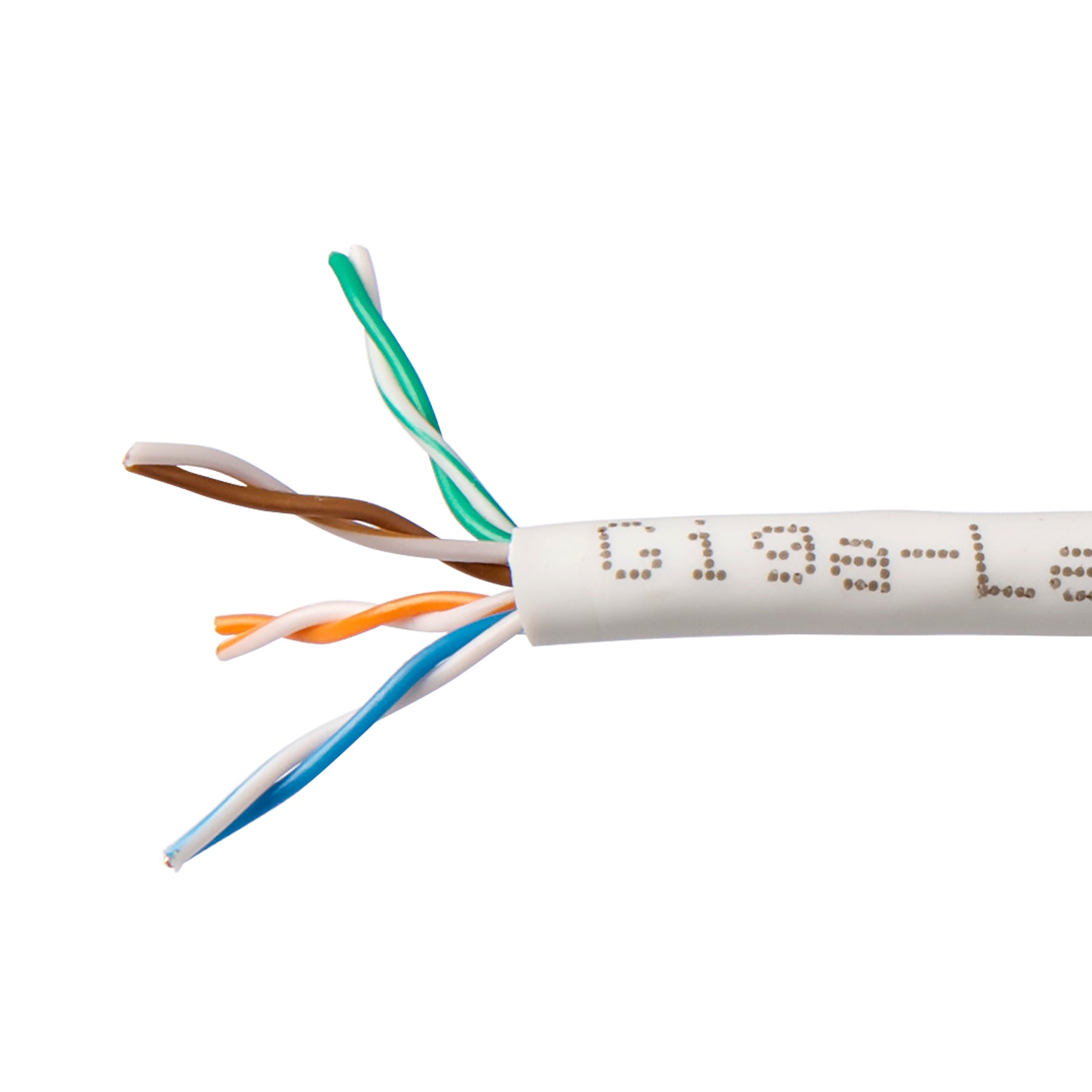 Datakabel U/UTP Kat.5e 4x2xAWG24 PVC B305 hvid