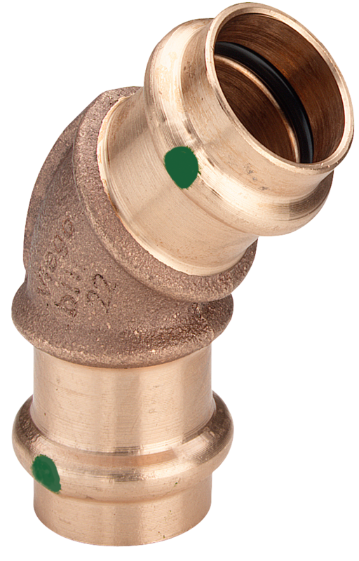 54 mm Sanpress bøjning 45°