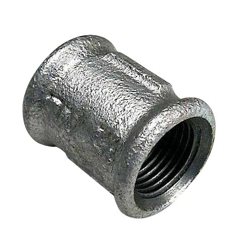 1/2" Galvaniseret randmuffe
