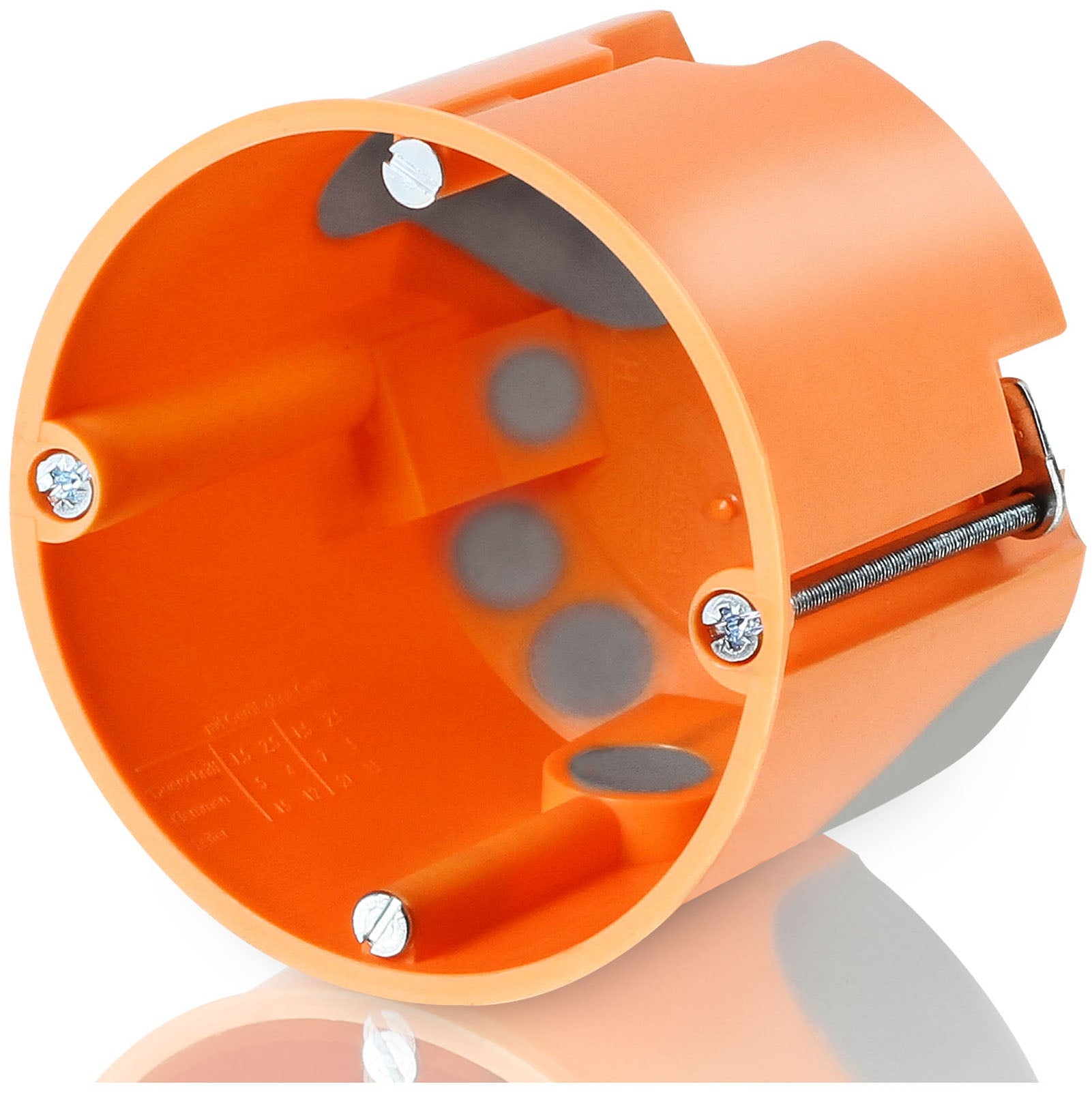 F-Tronic Forfradåse Ø68 D:61 mm vindtæt, orange