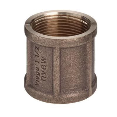 1" Muffe Rødgods Silicium Bronze