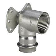 15 mm x 1/2" Dækvinkel Sanpress Inox
