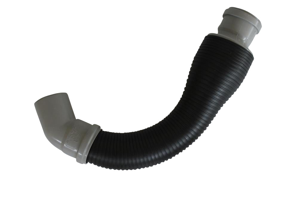 Fleksibelt rør 50-100 x 480-700 mm, sort, problemløser