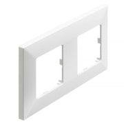Fuga CE60 Ramme 2 x 1 modul, hvid