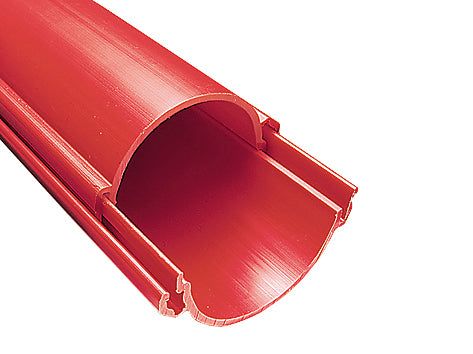 Kaczmarek 160 mm PE-kabelrør, 2-delt, 3 m, rød
