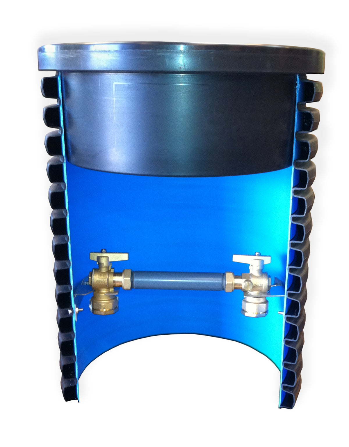 400 mm komplet målerbrønd med 40 mm Isiflo ventilsæt