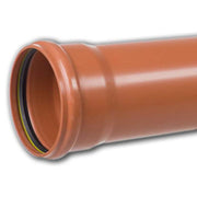 Kaczmarek 110 x 250 mm PP-kloakrør m/mf., klasse S SN8, EN 1852