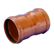 Wavin 250 mm PVC-kloakdobbeltmuffe