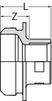 Uponor RS adapter m/muffe Rp1"FT-RS2