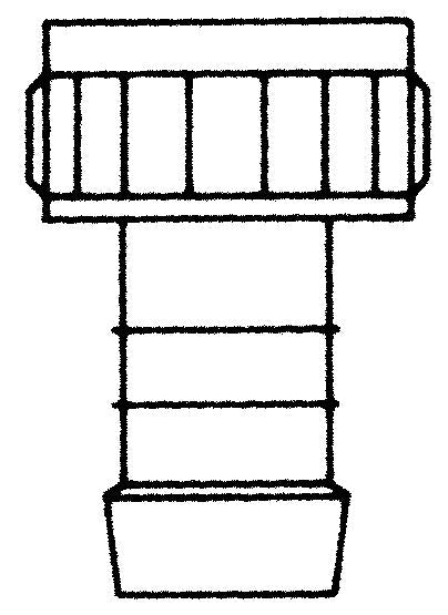 Forskruening 1/2" - 1/2", messing