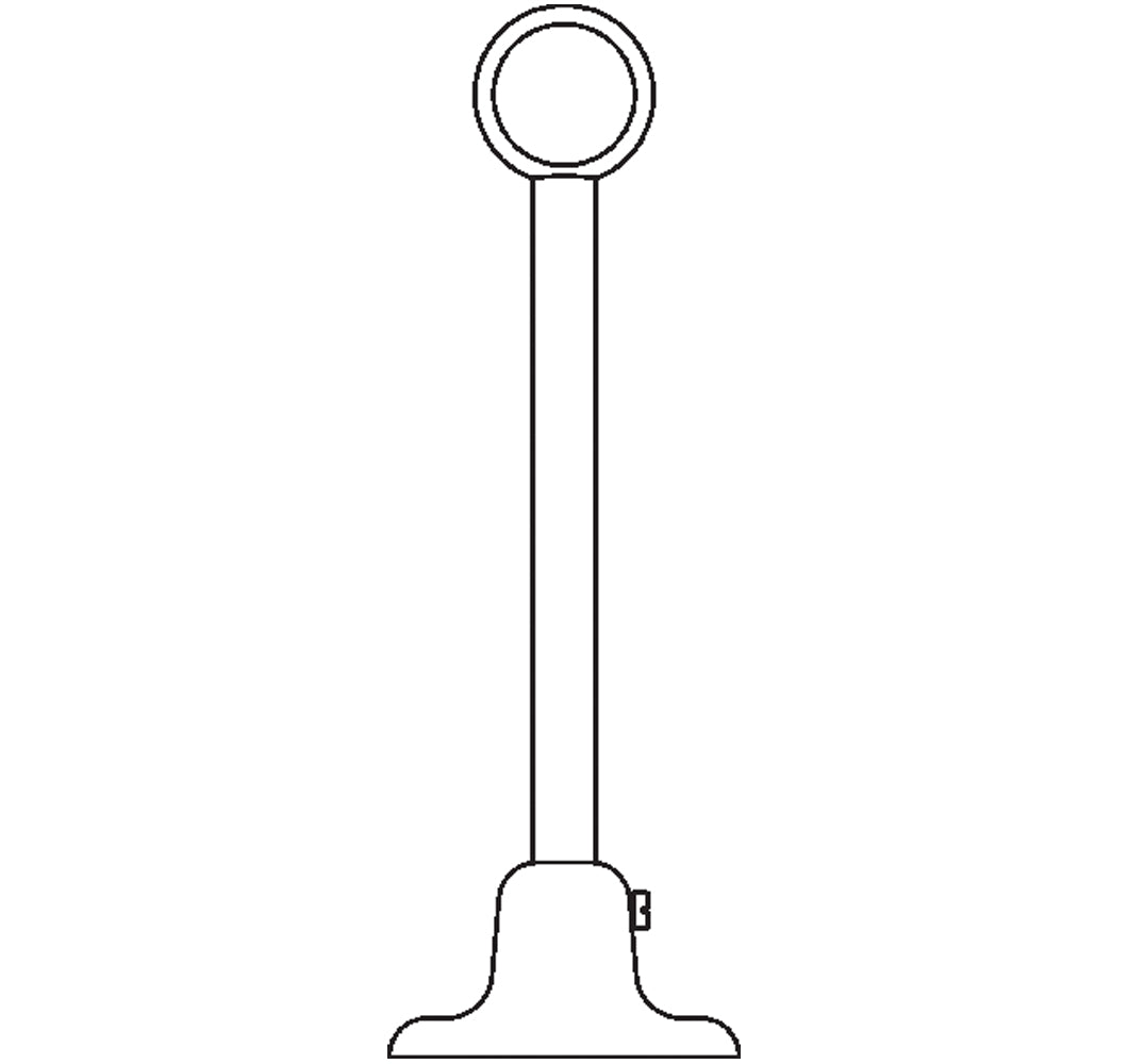 RØRHOLDER T/BRUSERØR 16 X 18MM