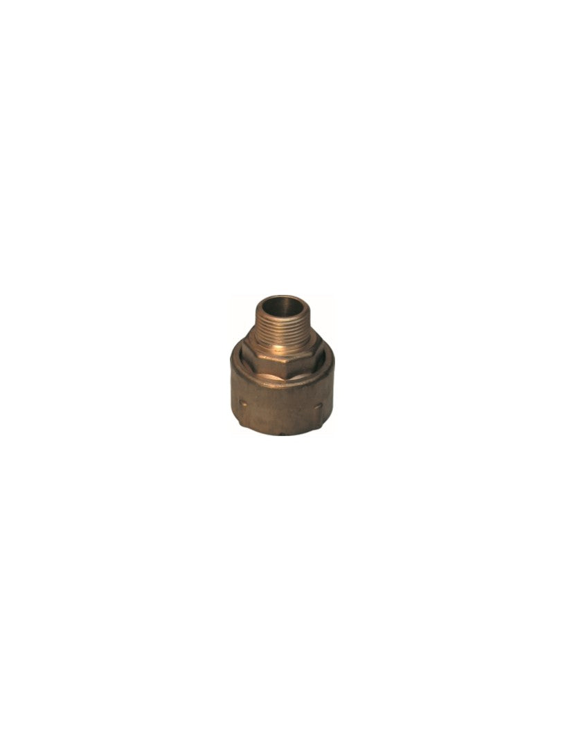 Isiflo 25 mm x 3/4" murgennemføring med nippel