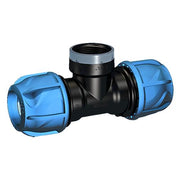 +GF+ iJOINT 40 mm x 3/4" tee med muffe, PP, PN16