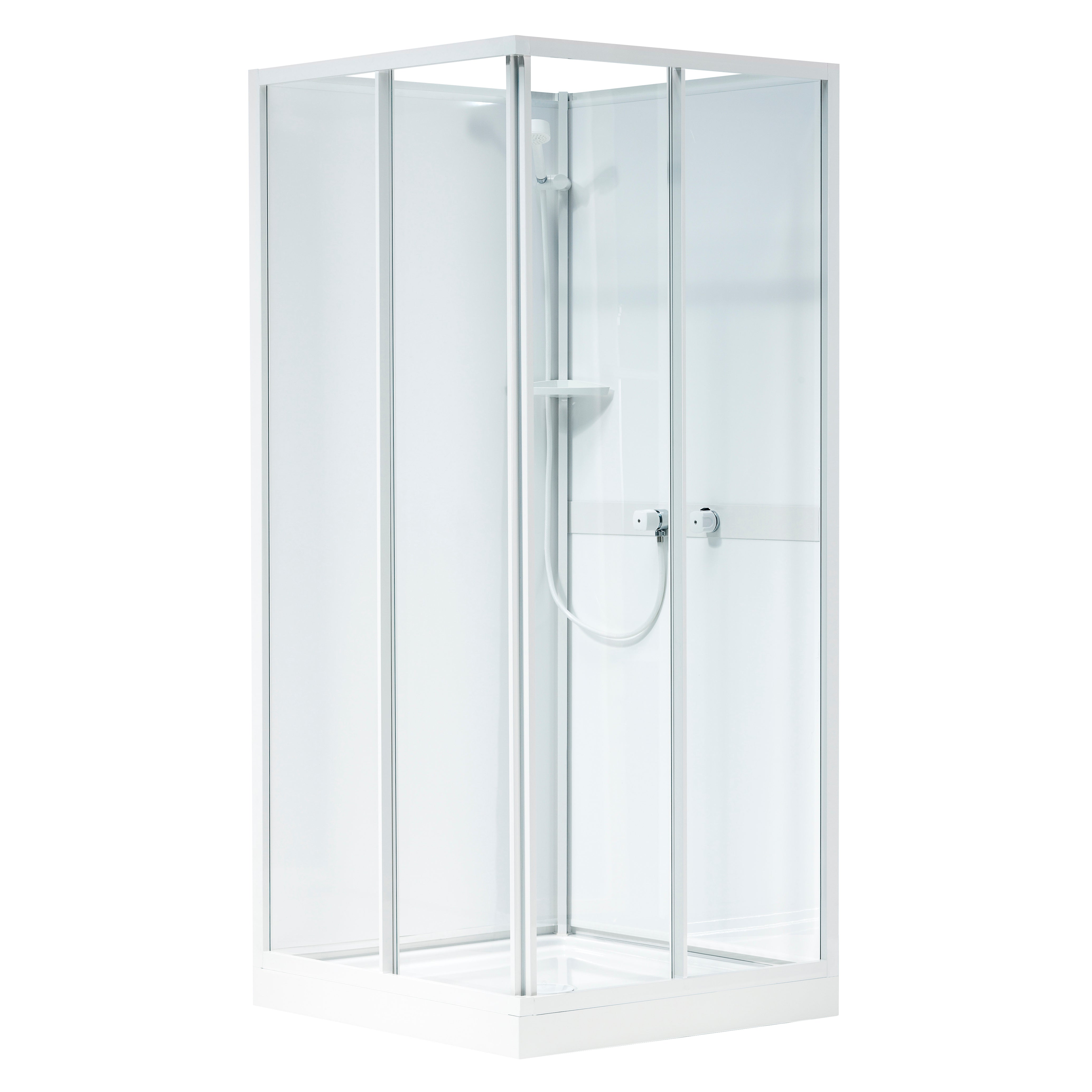 Contura Shower Next kabineoverdel NKH 99 VK hvid/klar glas