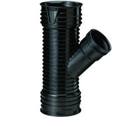 X-Stream DN150 x 110 mm 45 gr. PP-gren t/glat sp., u/gummiringe