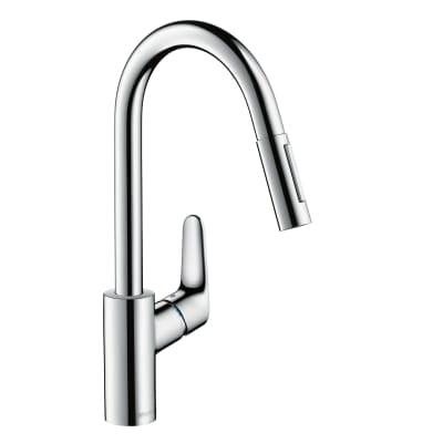 Hansgrohe Focus M41 køkkenarmatur 240 med udtræksbruser, 2jet, krom