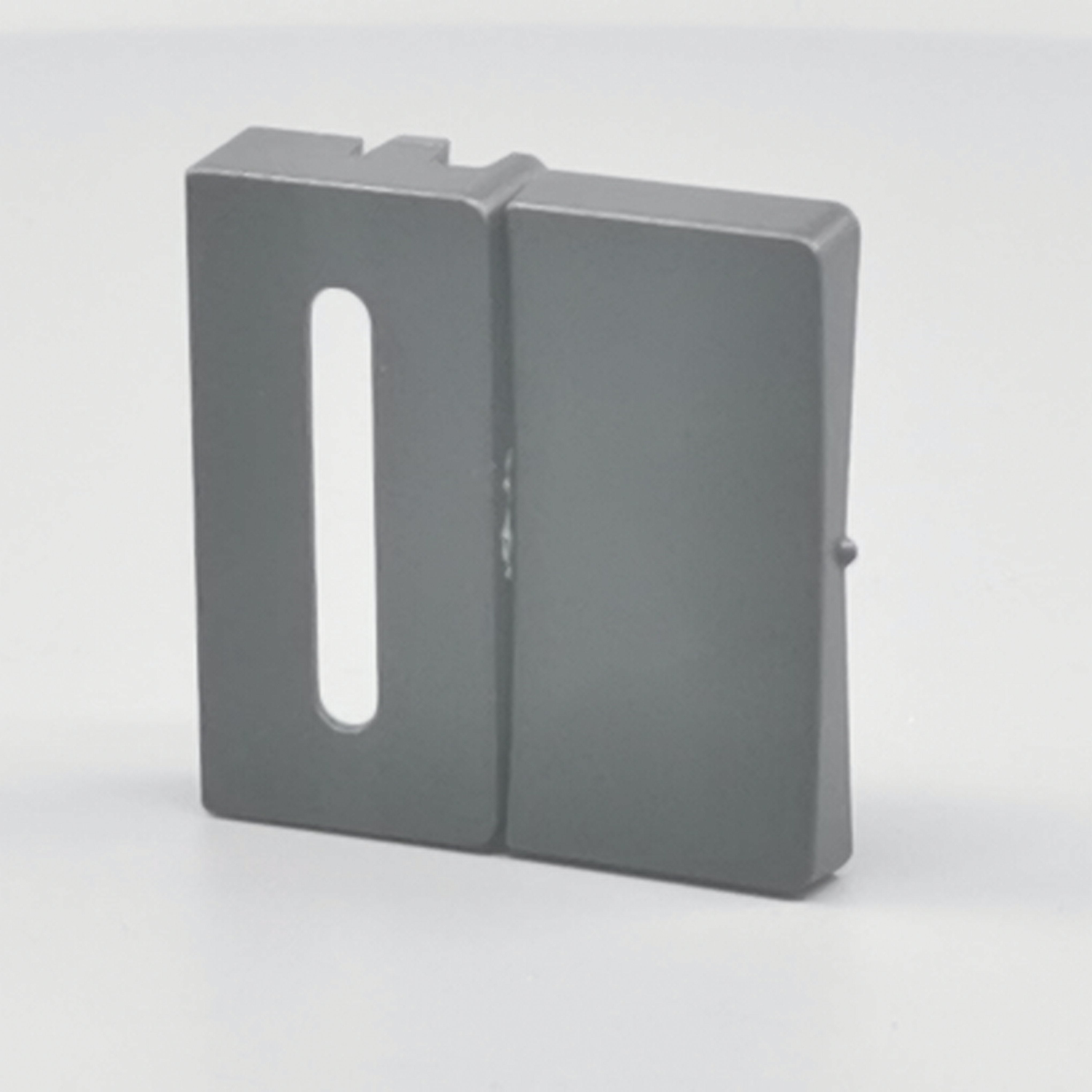 LK FUGA®  afdækning for lysdæmper MEK-S koksgrå