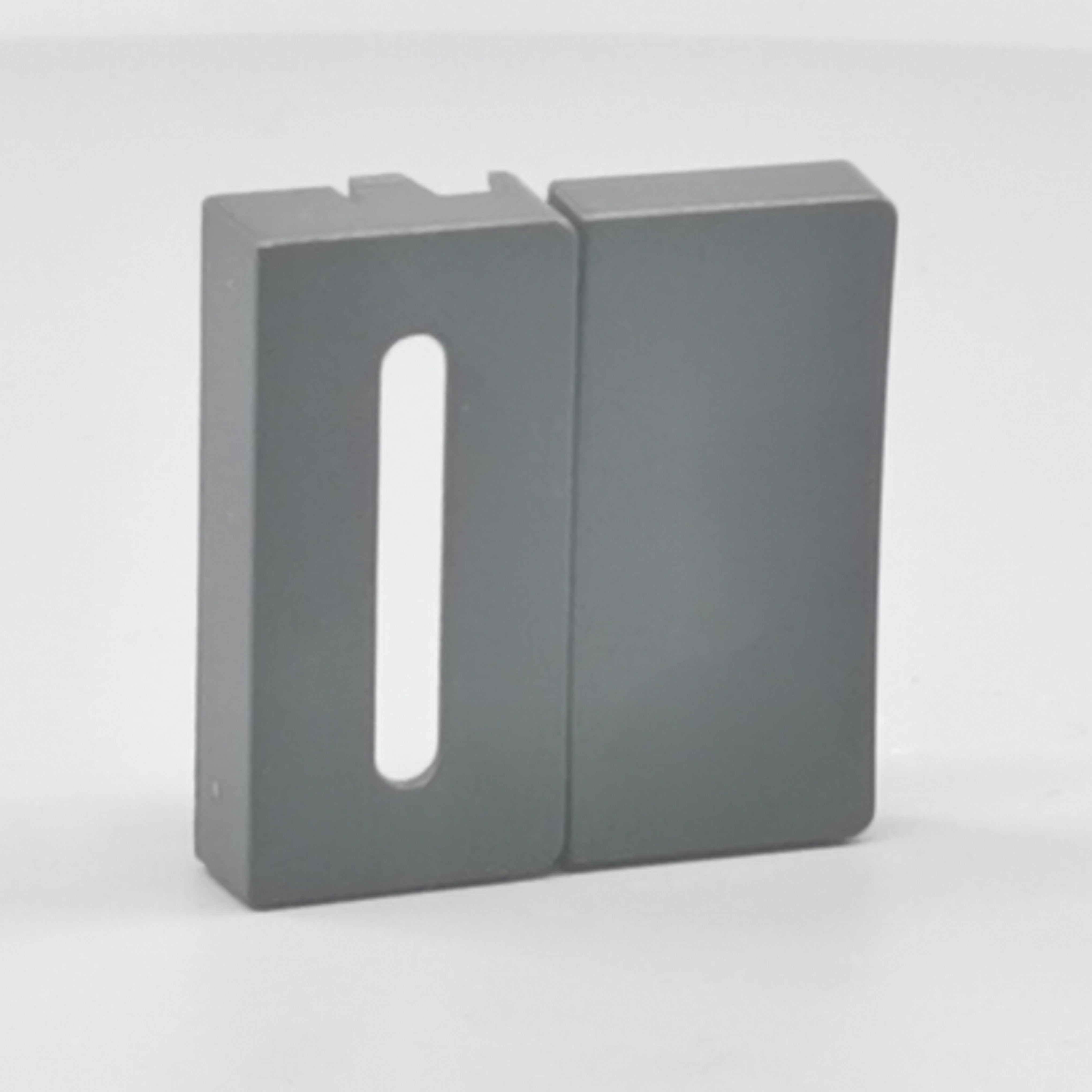 LK FUGA®  afdækning for lysdæmper MEK-S koksgrå