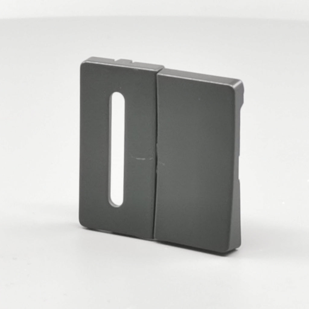 Afdækning for lysdæmper MEK-S 300 LR og CR koksgrå